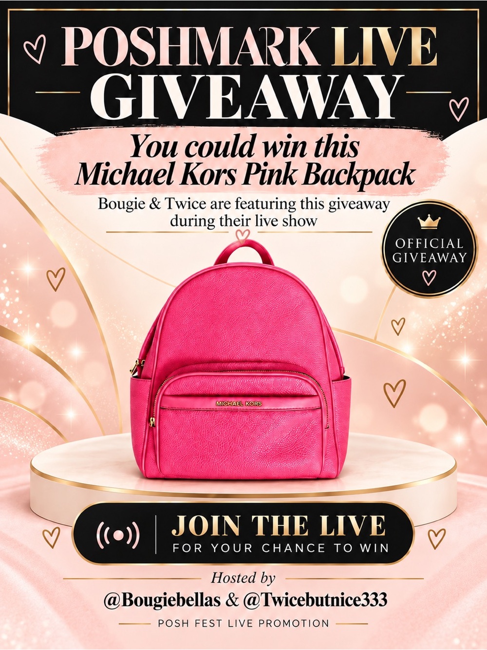 Bougie Bella's PoshFest Live Giveaway 🐶 👑 🐪 💖 - Picture 3 of 14